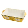 Materia Gallina Yellow Goat Rectangular Roasting Dish