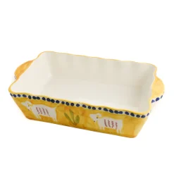 Materia Gallina Yellow Goat Rectangular Roasting Dish