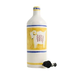 Materia Gallina Yellow Goat Olive Oil Bottle, 730ml
