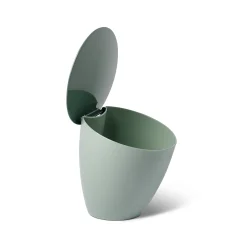 Mepal Calypso Counter Top Food Waste Bin, 2.2 Litre, Nordic Sage