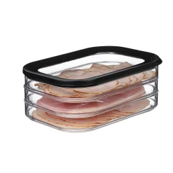 Mepal Modula Meat Cuts Storage Box, Black