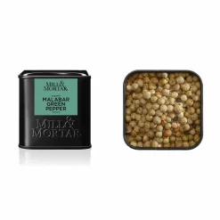 Mill & Mortar Organic Malabar Green Peppercorn, 25g