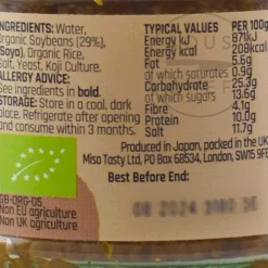 Miso Tasty Organic Red Miso Paste, 200g