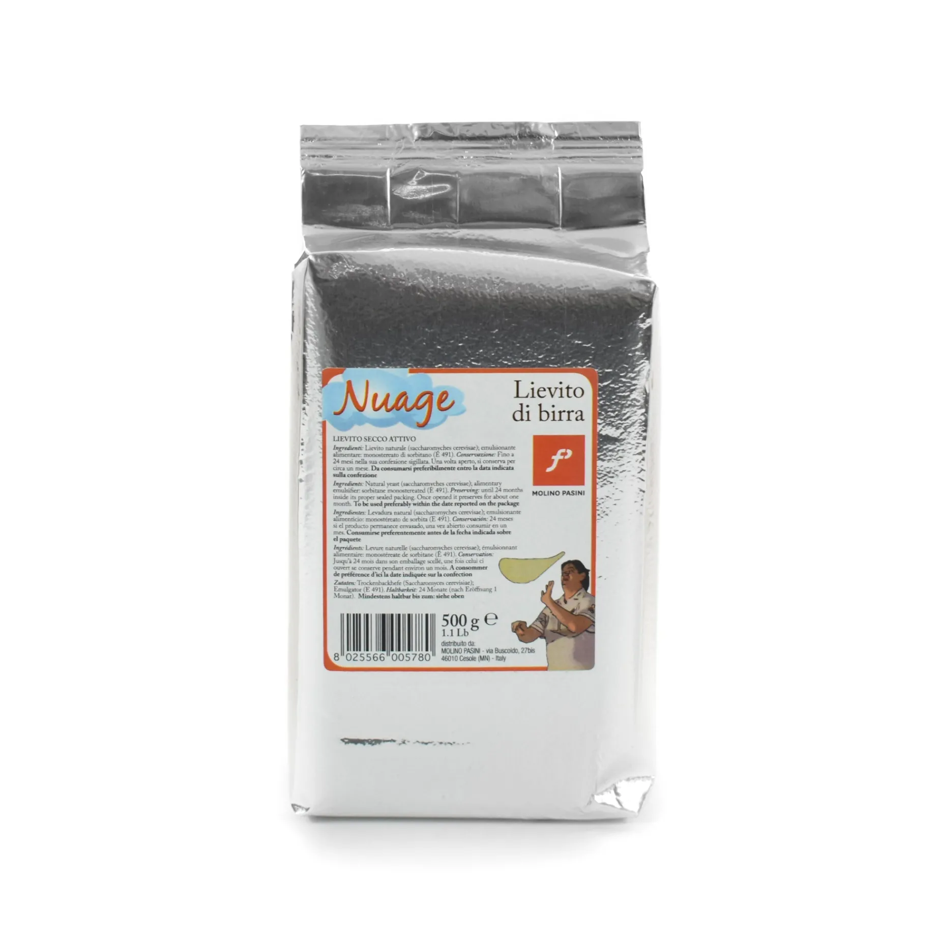 Molino Pasini Active Dried Yeast, 500g