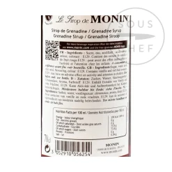 Monin Grenadine Syrup 70cl
