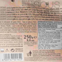 Morelli Mafalde Pasta with Wheat Germ, 250g