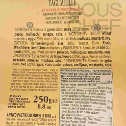 Morelli Tagliatelle Eggs Matassa Pasta, 250g