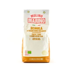 Mulino Marino Organic Semola di Grano Duro Wheat Flour, 1kg