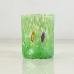 Murano Glass Tumbler, Green