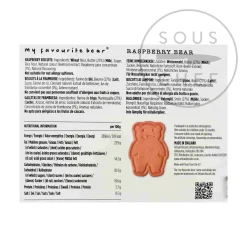 My Favourite Bear Raspberry Biscuits, 100g