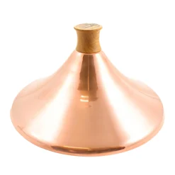 Netherton Foundry Copper Tagine with Spun Iron Base, 7 litre