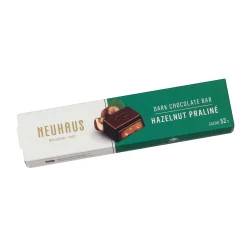Neuhaus Dark Chocolate Hazelnut Praline Bar, 50g