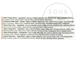 Nihon Shokken Black Pepper Sauce, 2kg