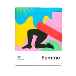 Ocelot Organic Femme Milk Chocolate Bar, 70g