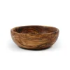 Olive Wood Round Dish, 12.5cm