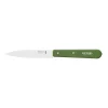 Opinel No 112 Khaki Beechwood Handle Paring Knife, 10cm