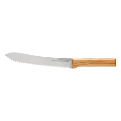 Opinel Parallele Olive Wood Bread Knife, 21cm