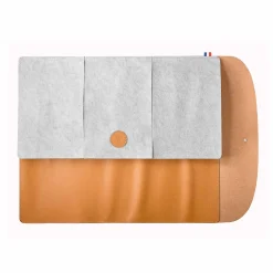 Opinel Reclaimed Leather 8 Slot Knife Roll