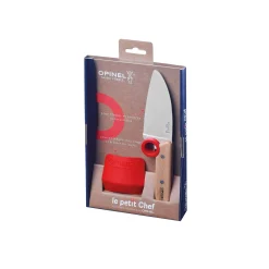 Opinel Red Le Petit Chef 2 Piece Children's Knife Set
