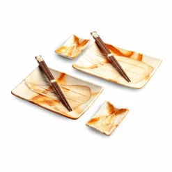 Orenji Sushi Serving Set