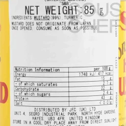 Oriental Hot Mustard Powder, 85g