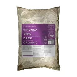 Original Beans 70% Cru Virunga Congo Dark Couverture Chocolate, 2kg