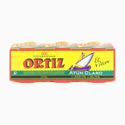 Ortiz Yellowfin Tuna in Olive Oil, 3 x 92g Multipack
