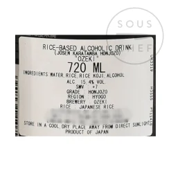 Ozeki Karatamba Sake, 720ml