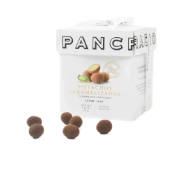 Pancracio Chocolate Covered Caramelised Pistachios, 70g