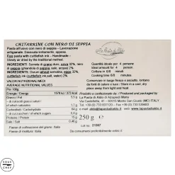 Pasta Di Aldo Cuttlefish Ink Chitarrine Egg Pasta, 250g