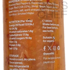 Payst Burnt Chilli Sauce, 250ml