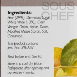 Pear Chutney with White Wine, 1.2kg