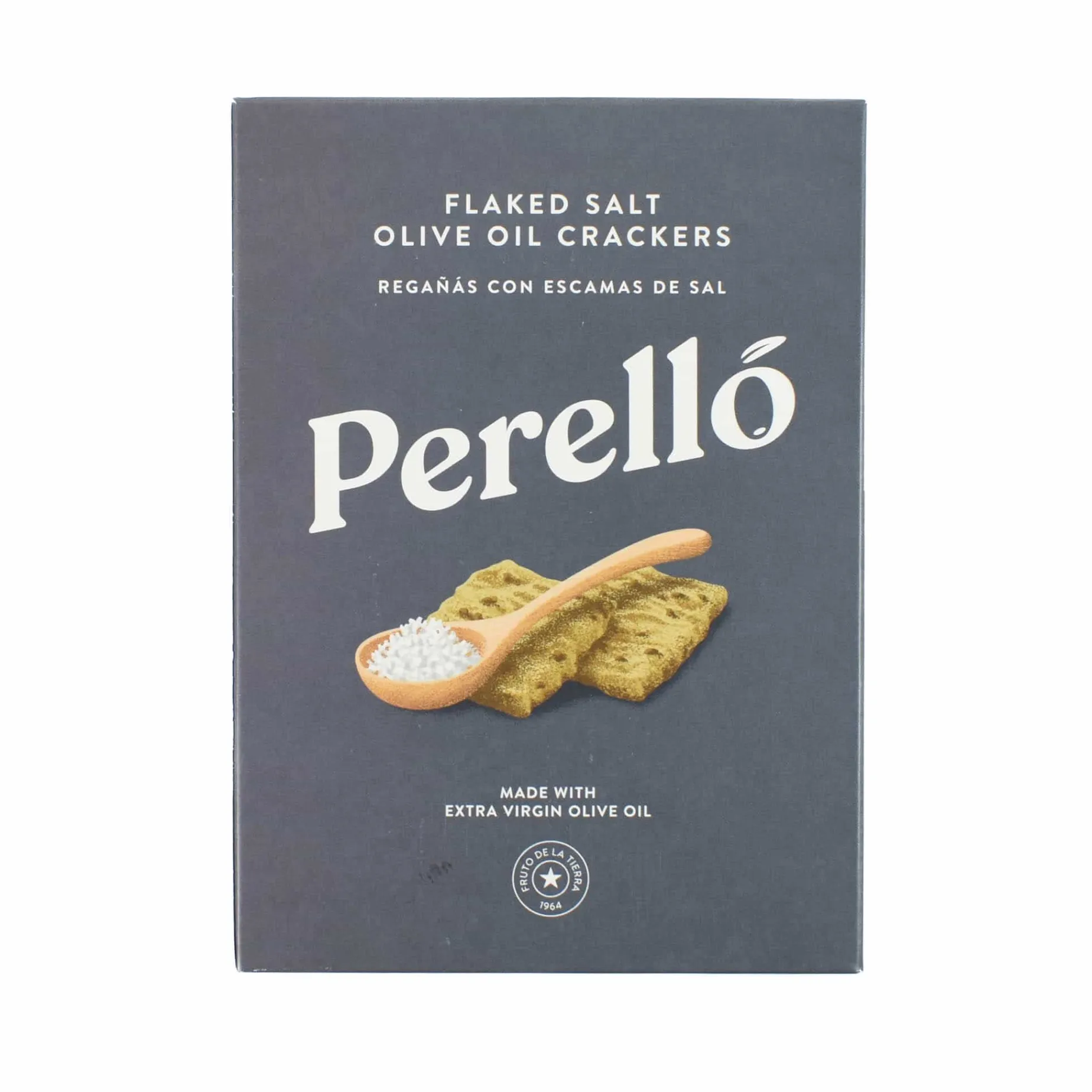 Perello Flaked Salt Olive Oil Reganas Crackers, 150g
