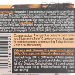 Perles de Saveurs Mango Flavour Pearls