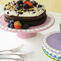 Pink Cake Stand, 26cm