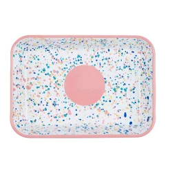 Pink Dot Enamel Roasting & Serving Dish