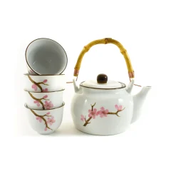 Pink Sakura Tea Set, 800ml