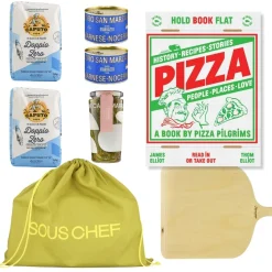 Pizza Pilgrims Cookbook and Ingredients Set