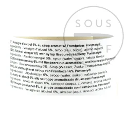 Pommery Raspberry Vinegar, 500ml