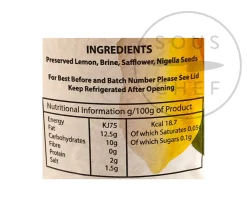 Preserved Lemons, 750g