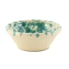 Puglia Aquamarine Splatter Bowl, 12cm