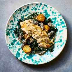 Puglia Aquamarine Splatter Bowl, 12cm