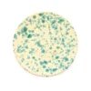 Puglia Aquamarine Splatter Side Plate, 19cm