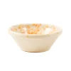 Puglia Dark Yellow Splatter Bowl, 12cm