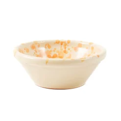 Puglia Dark Yellow Splatter Bowl, 12cm