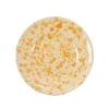 Puglia Dark Yellow Splatter Side Plate, 19cm