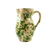 Puglia Green Splatter Pitcher