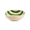 Puglia Green Stripe Bowl, 19cm
