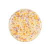Puglia Lilac and Yellow Splatter Side Plate, 19cm