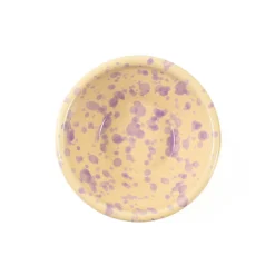 Puglia Lilac Splatter Bowl, 12cm